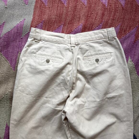 VTG Lee Casual Khaki Pants Chinos Women's Size 10 Long High Rise - Picture 5 of 7